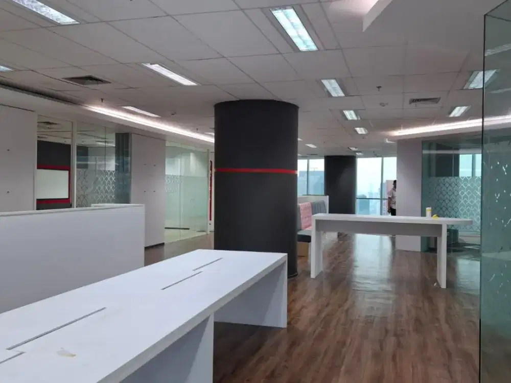 Office Space Axa Tower 1 Lantai Disewakan, Kondisi Unfurnished Bagus, Terletak di Kawasan yang Strategis
