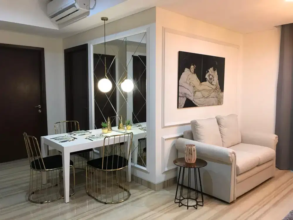 For Rent Apartemen Grand Sungkono Lagoon Tower Venetian 3BR Murah
