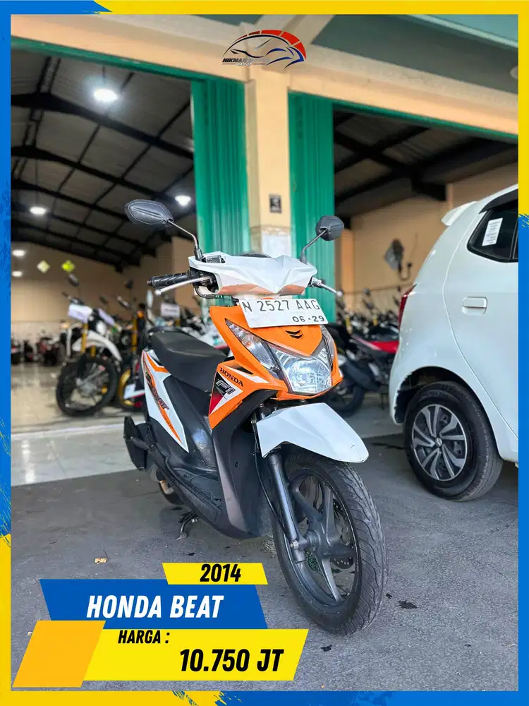 HONDA BEAT 2014 TERMURAH GAS POLL MASZEHH HIKMAH MOTOR KEPUH