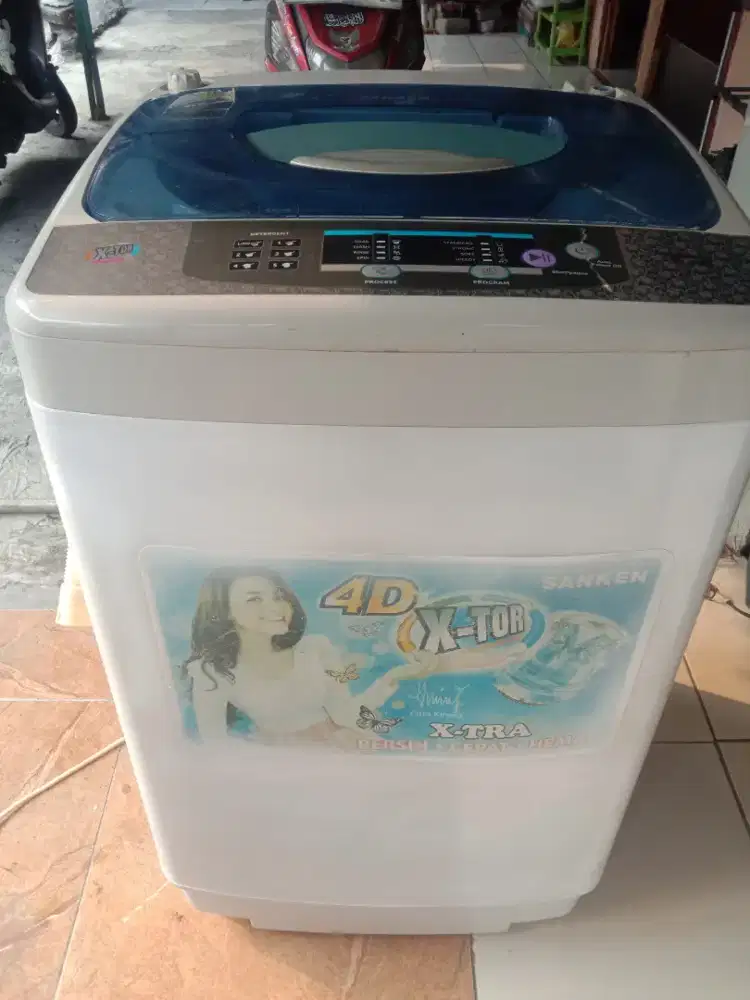 Mesin cuci otomatis Sanken 8.5kg