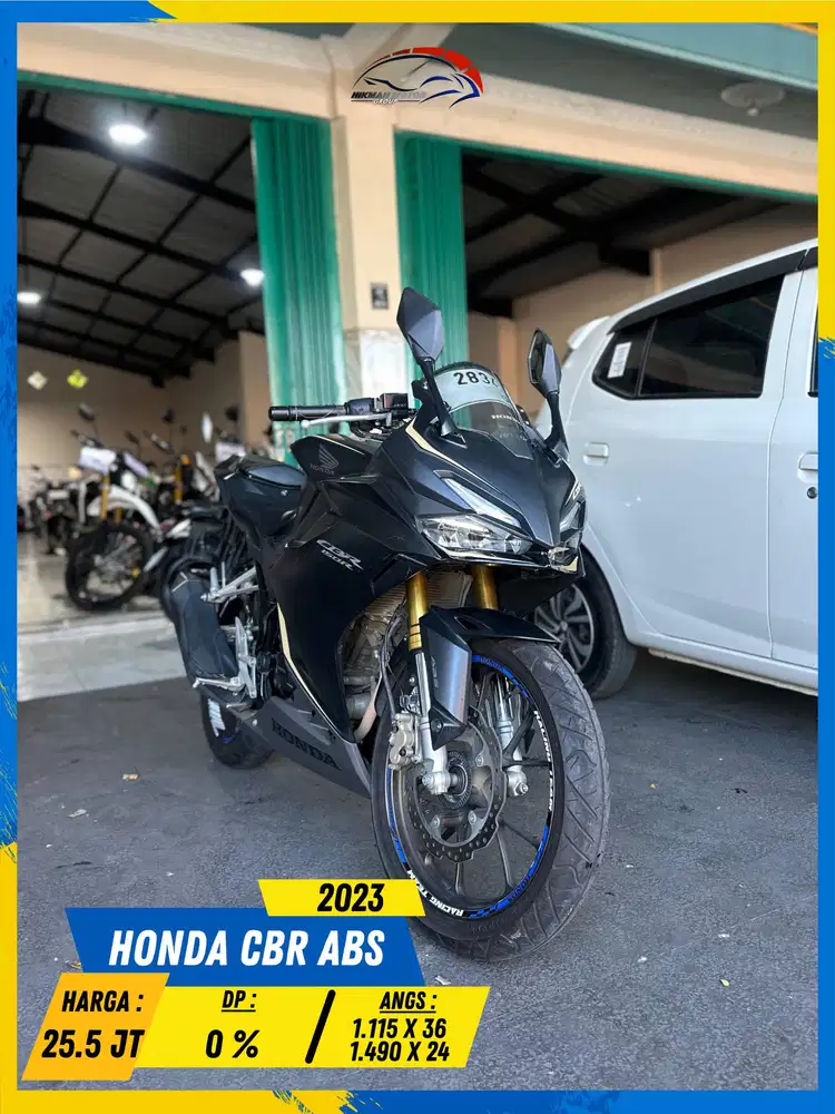 HONDA CBR ABS 2023 NEGO GAS POLL MASZEHH HIKMAH MOTOR KEPUH