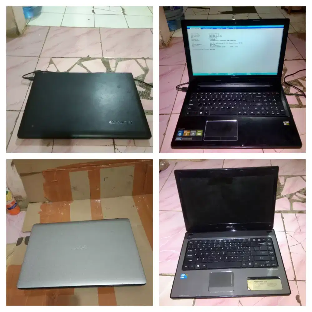 Bahan laptop acer & lenovo