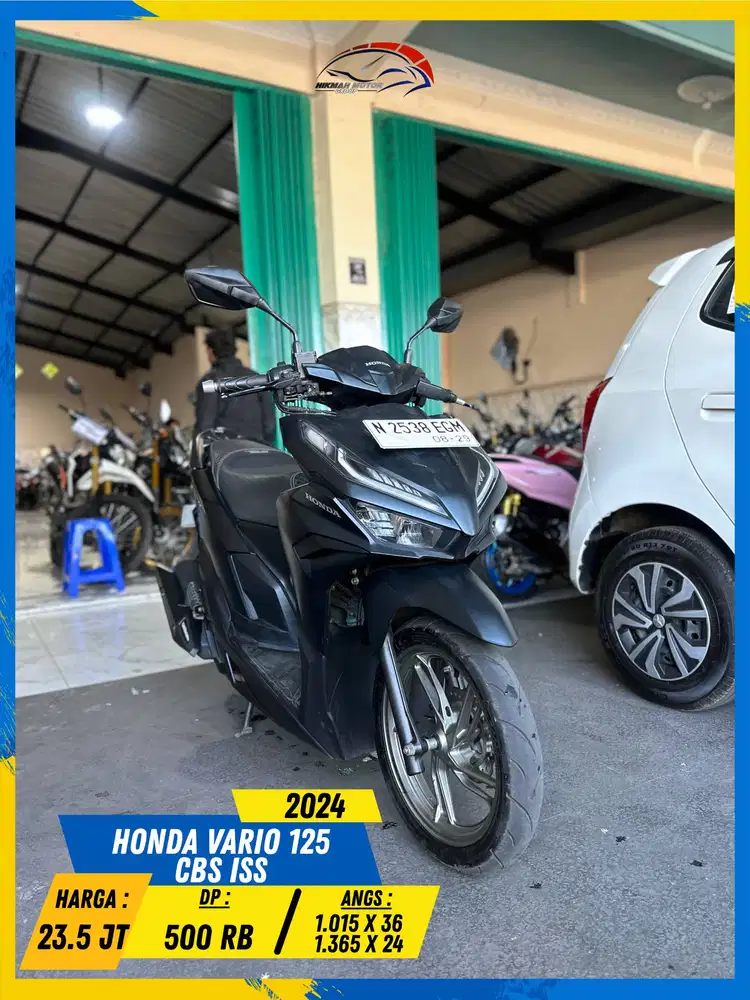 HONDA VARIO 125 CBS ISS 2024 MANTAP BETUL MASZEHH HIKMAH MOTOR KEPUH