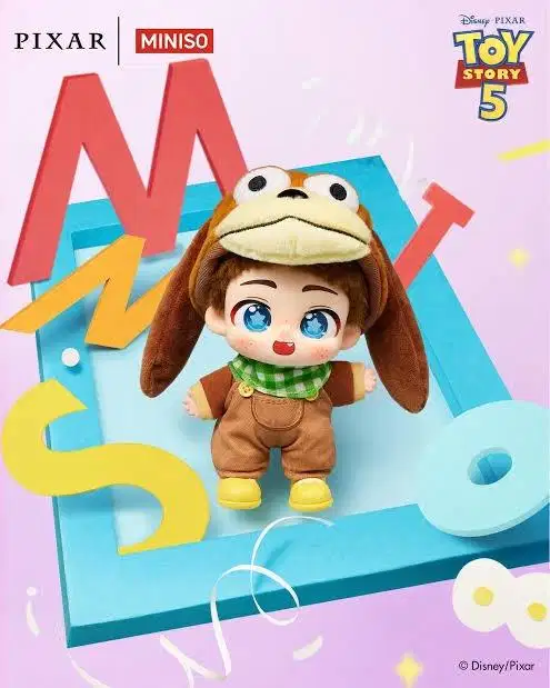 MINISO TOY STORY 5 SELECTED MURAH (SLINKY DOG)