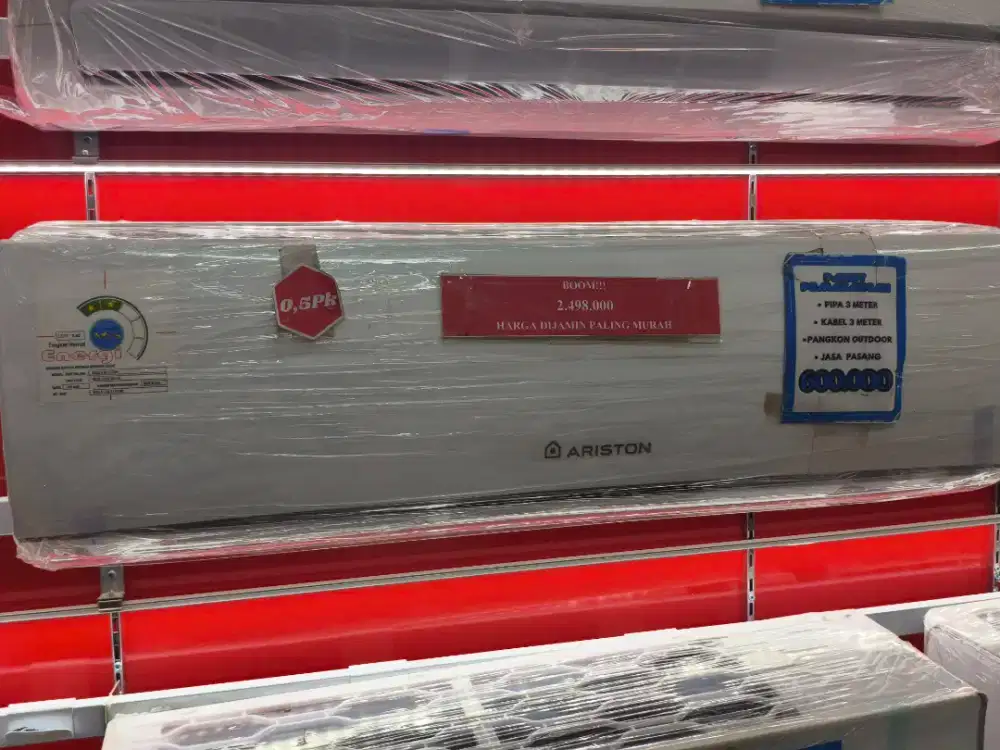 AC Ariston 0,5 PK Standard R32 Baru Termurah Surabaya - Bisa Cicilan