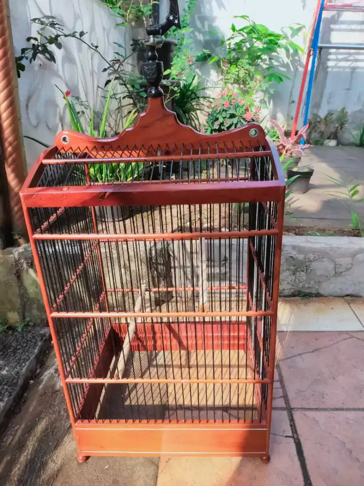 Kandang replika list fiber