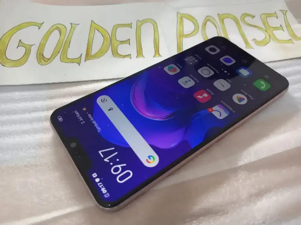 Vivo V9 Gold Perfect 64Gb/Ram4Gb-Golden ponsel