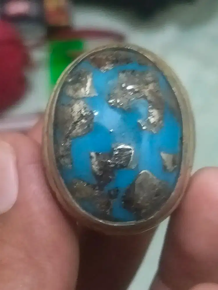 Di jual Kolektor item big sizes natural turquoise/pirus badar persia