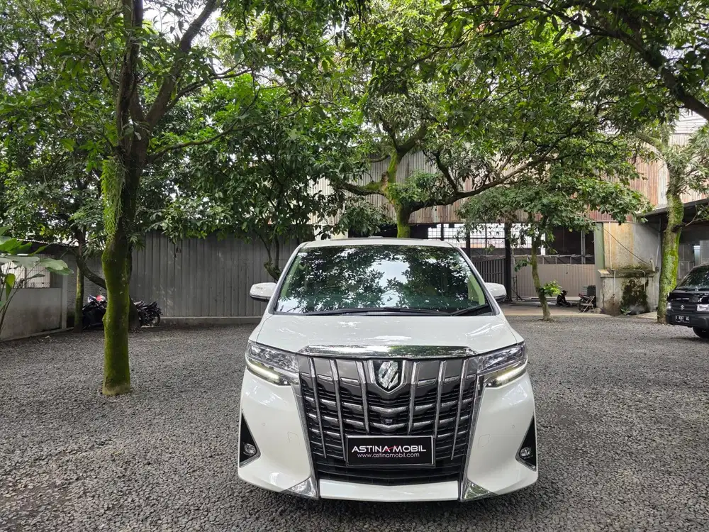KM 40.000 Toyota Alphard 2.5 G AT Matic 2018 ASTINA MOBIL No Denza