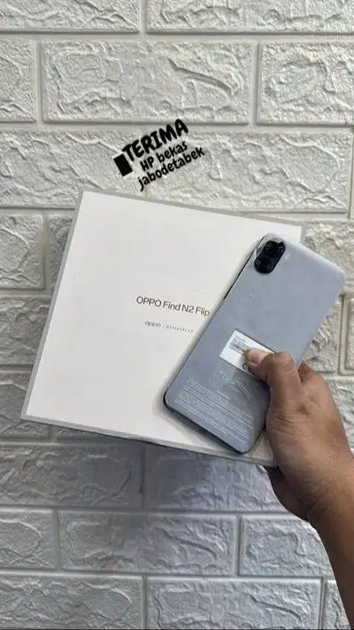 oppo n2 flip 256gb resmi lengkap