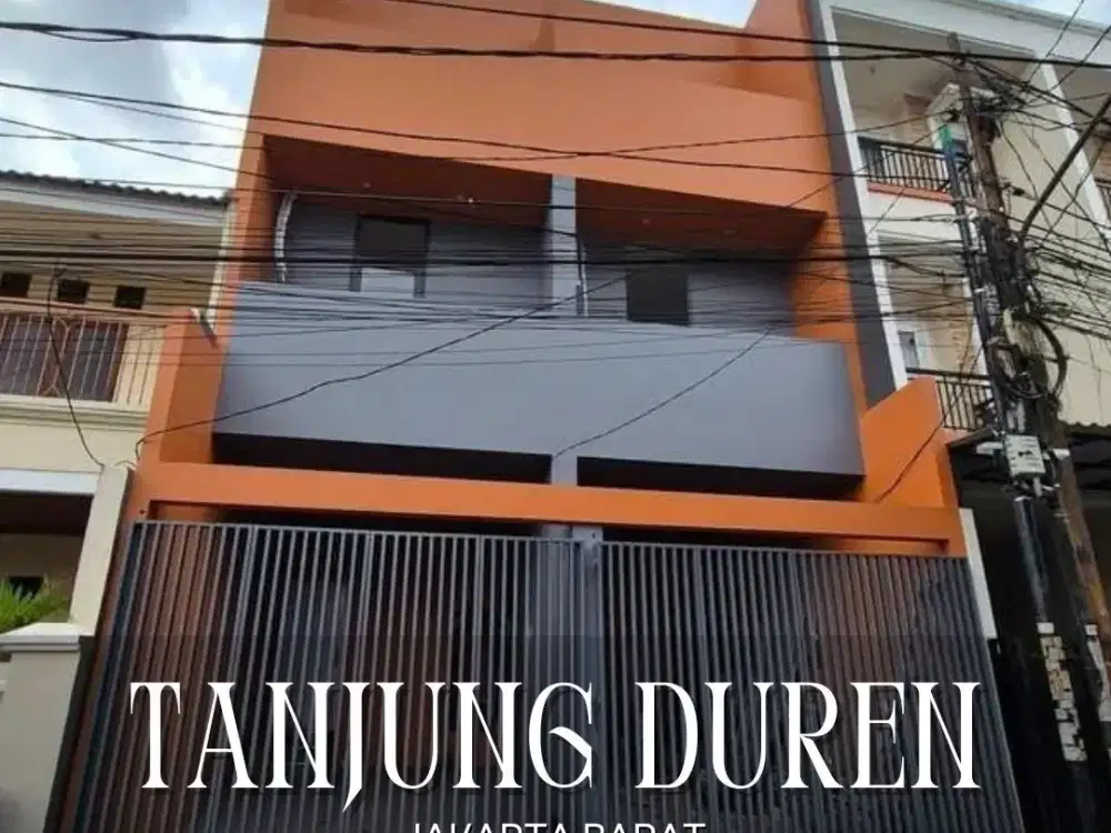 DIJUAL MURAH ADA 2 RUMAH BARU SIAP HUNI DI TANJUNG DUREN JAKARTA BARAT