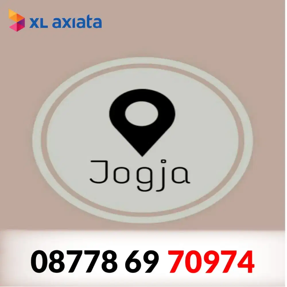 Nomor Cantik XL Jogja New Segel 4G/5G