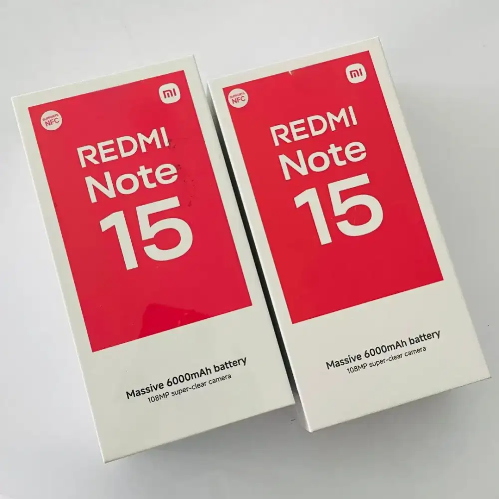 Promo REDMI NOTE 15 8/128 GB Original Resmi