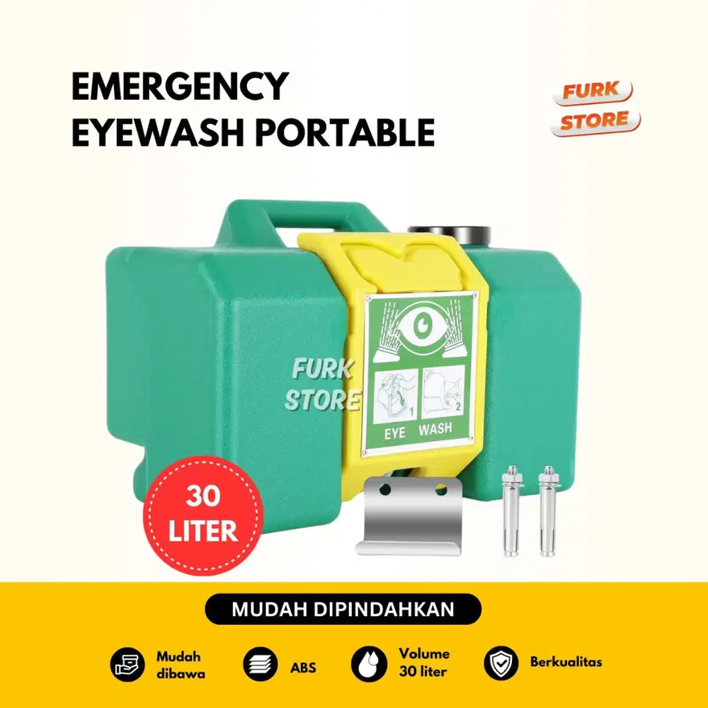 Eyewash Galon Portable EWP30 [PRAKTIS] – Eye Washer Portable | Alat