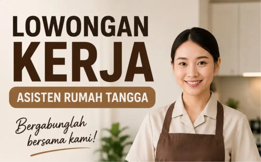 LOWONGAN KERJA ASISTEN RUMAH TANGGA