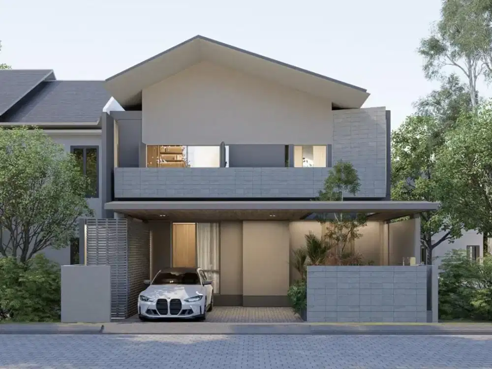 Dijual Brand New House Griya Loka BSD Posisi Hook Samping Taman