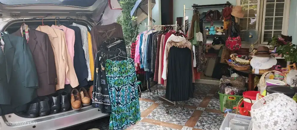 GARAGE SALE  barang² pribadi&rumah tangga