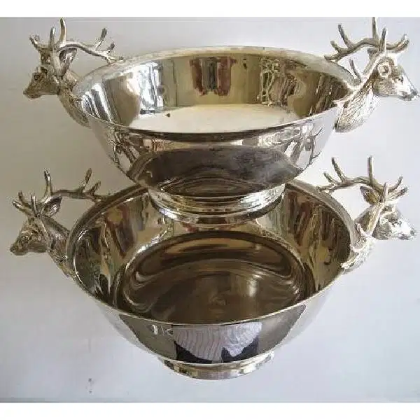 unik Art Nouveau style Tempat buah - buahan era 50 an