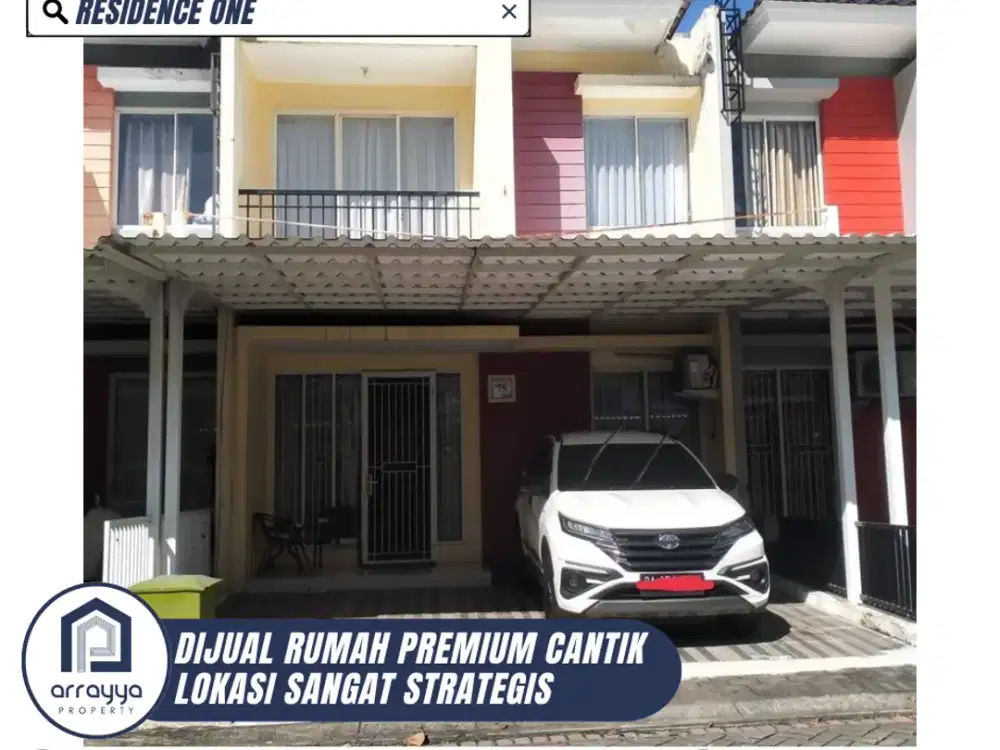 DIJUAL RUMAH CANTIK 2 LANTAI LOKASI STRATEGIS DI RESIDENCE ONE (ENB409)