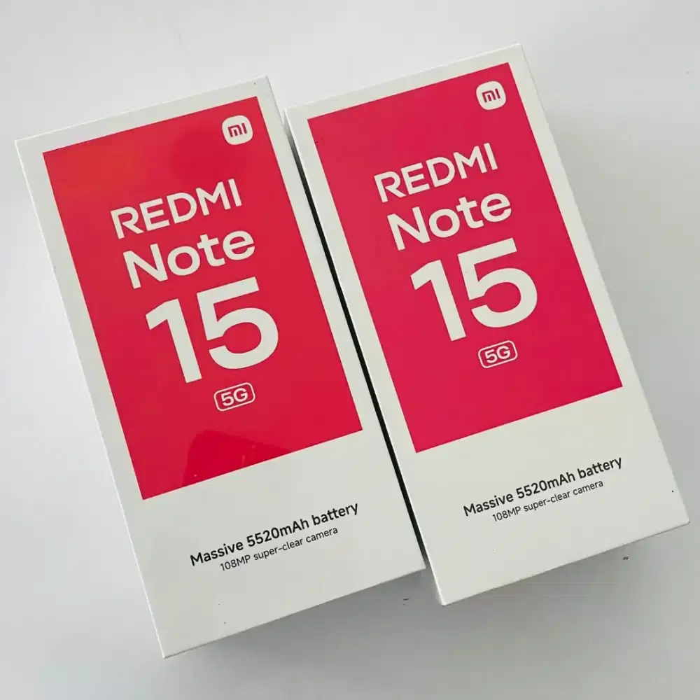 Promo REDMI NOTE 15 5G 12/512 GB Original Resmi