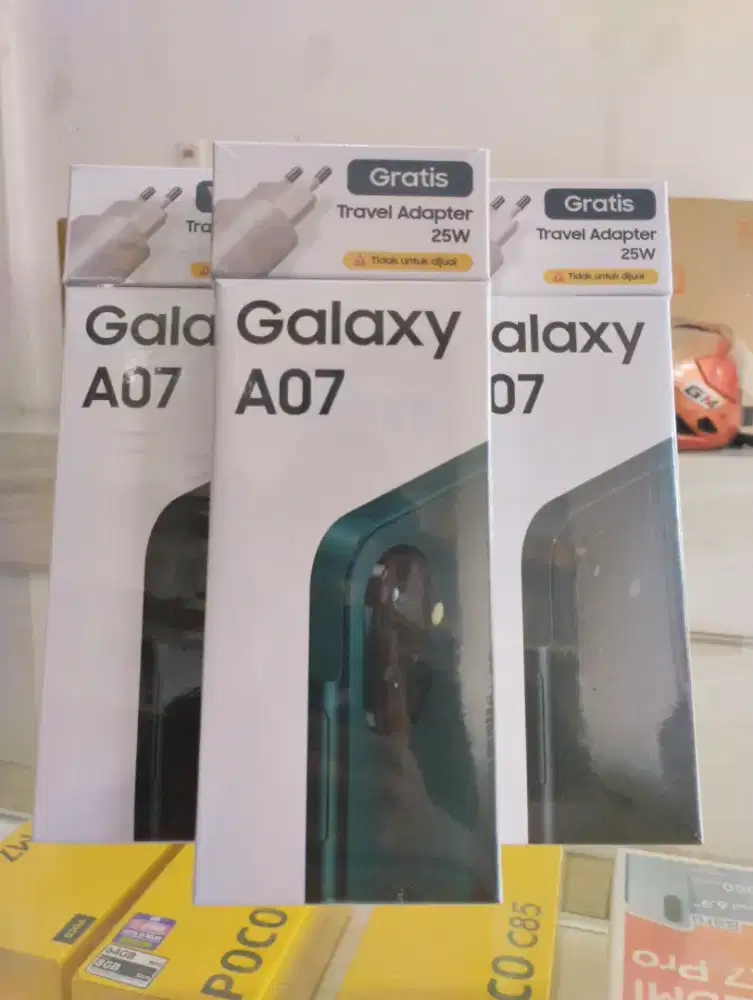 Promo handphone Samsung galaxy A07 4/64 Promo+bonus Garasi Resmi