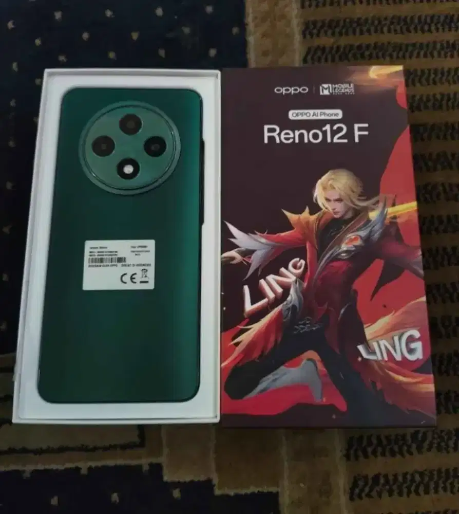 Oppo reno 12f  mulus