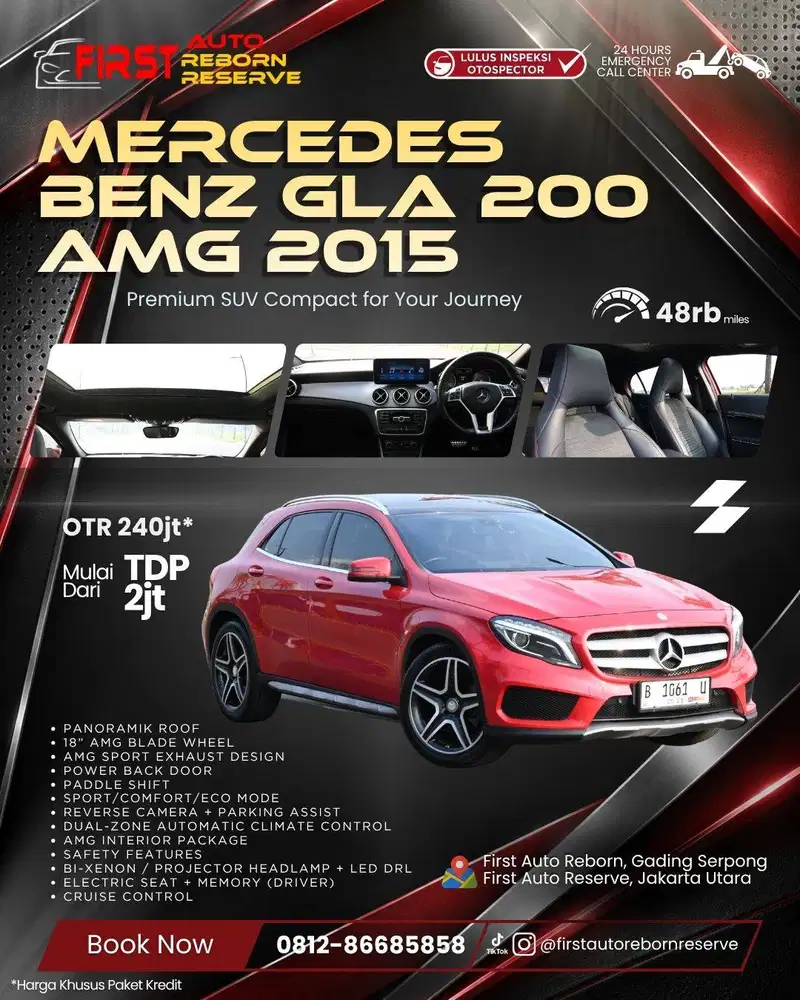 (TDP2jt) GLA 200 AMG 2015