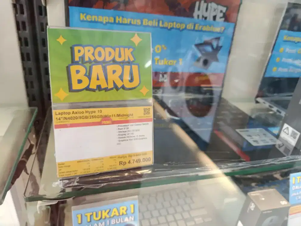LAPTOP AXIO HYPE 10 14/N4020/8GB/256GB