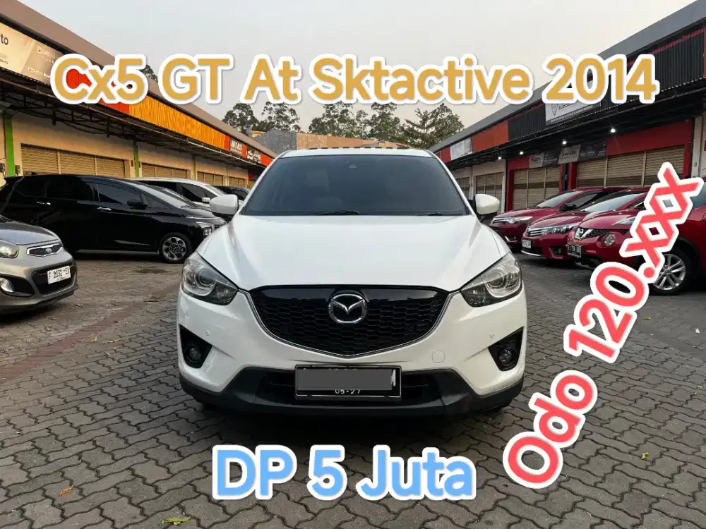 5JT MAZDA CX5 GT 2014 SUNROOF WHITE EDITION RARE !!
