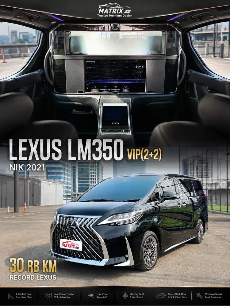 VIP(2+2) LEXUS LM 350[30RBKM] LEXUS ! LEXUS LM350 VIP TERMURAH