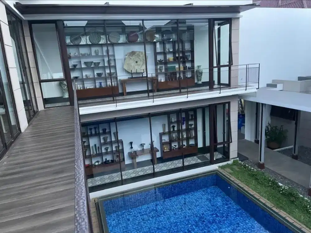 Dijual Jarang Ada Rumah Pik Diamond Golf Tropical Style, Rumah 2Lt Uk1350m2 Private Pool At Jakarta Utara