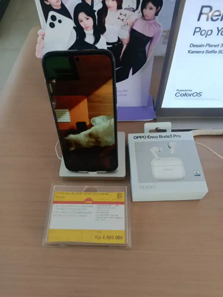 OPPOA6S 4G 8GB/128GB capuccino