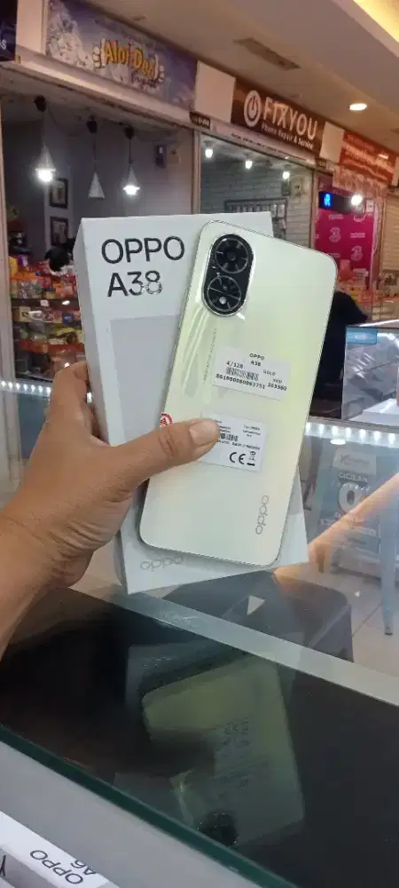 Hp second oppo A38 4/128gb fullset