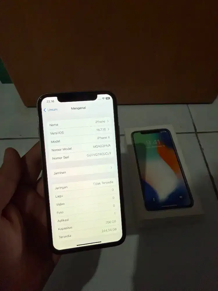 iPhone X 256gb iBox