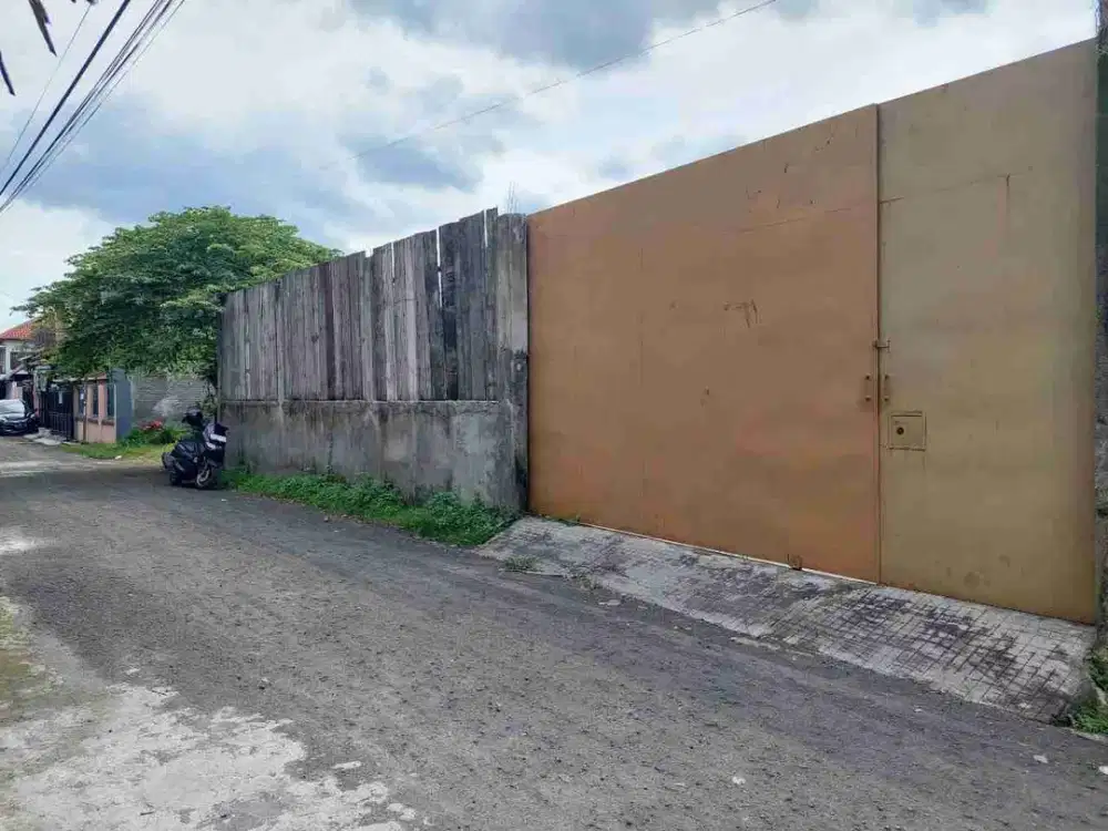Tanah Pekarangan Siap Bangun Sudah ada Pagar Keliling Solo Kota