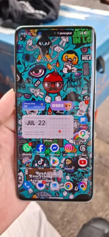 Poco X7 5G 12/512 no minus hp only masih orian ga pernah servis