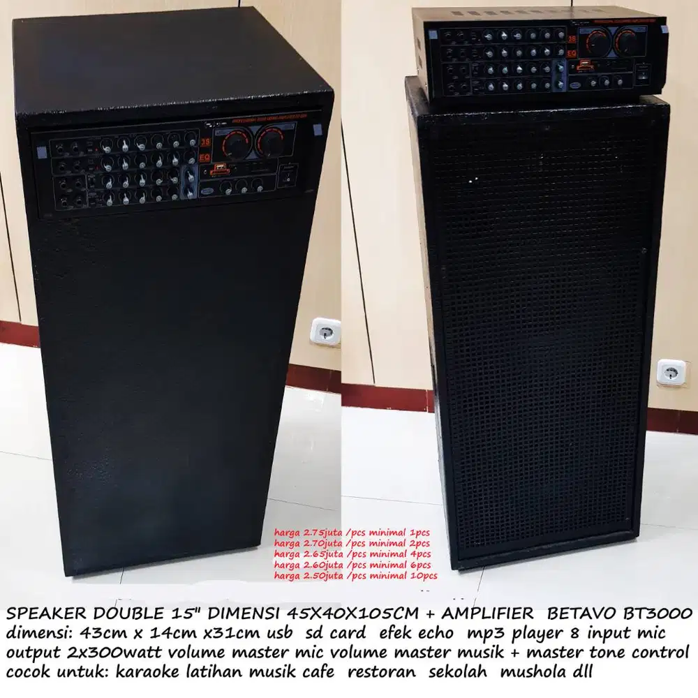 speaker dobel15 ampli