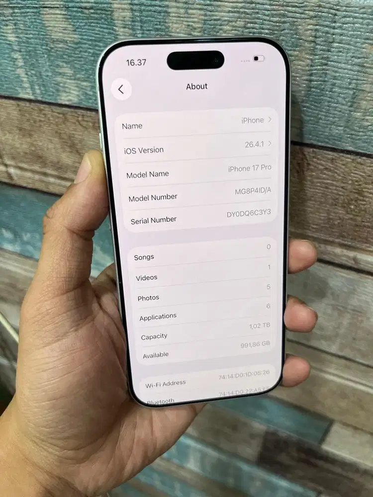 iphone 17 pro 1TB ibox silver