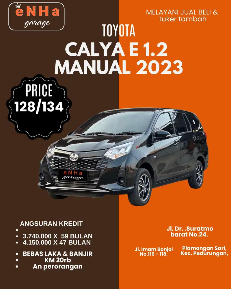 Calya E 1.2 manu 2023 istimewa...