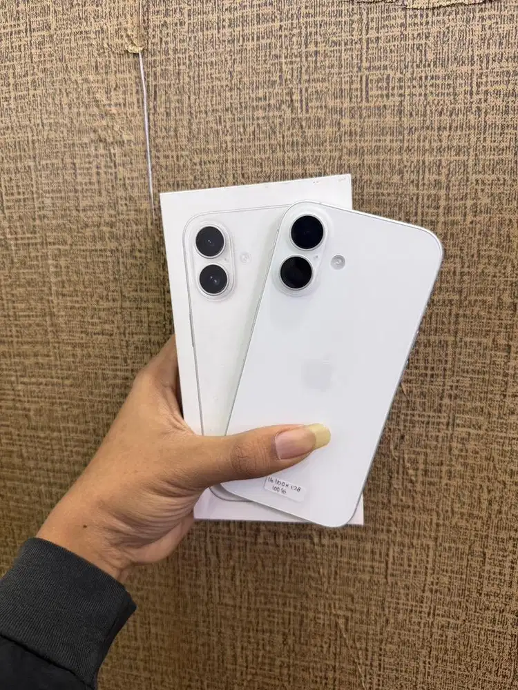 iphone 16 128 bh100% garansi panjang