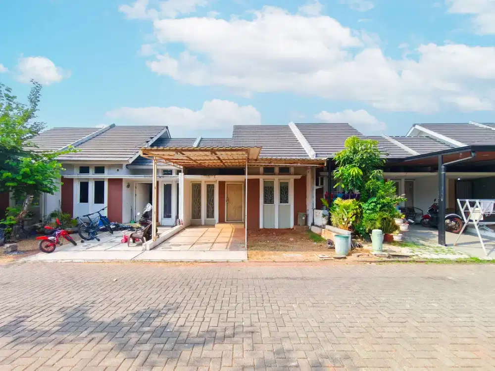 Rumah Siap Huni 5 Mnt ke Stasiun Parung Panjang Hadap Selatan J-22313