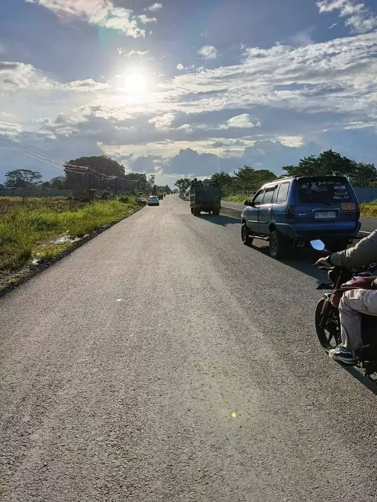 TANAH DIBELAKANG KAMPUS ITERA SUKARAME JALAN ENDROSURATMIN HARGA MURAH