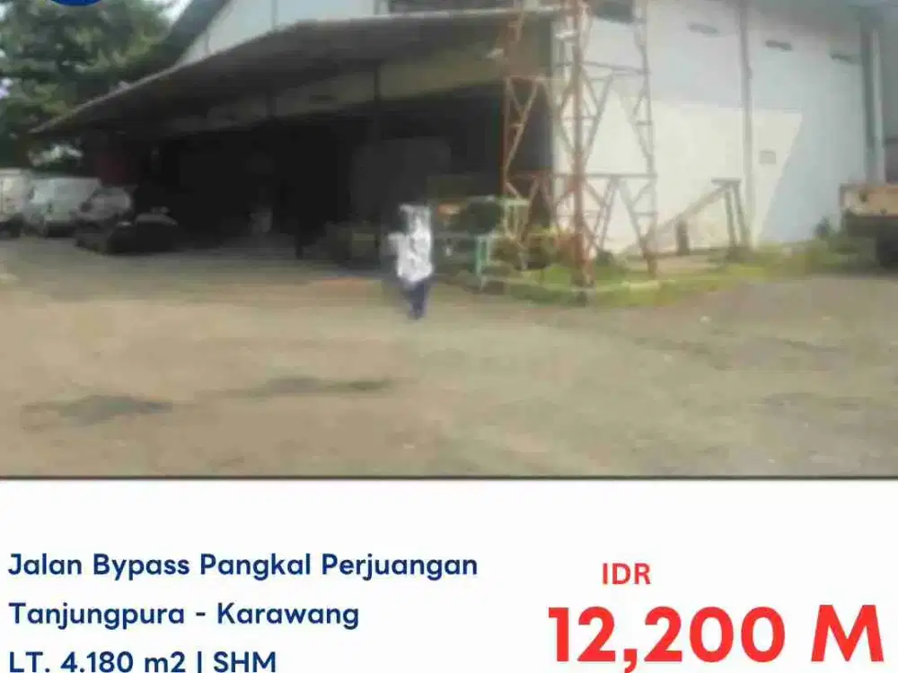 JUAL GUDANG VIA AYDA AS IS DI KARAWANG BARAT