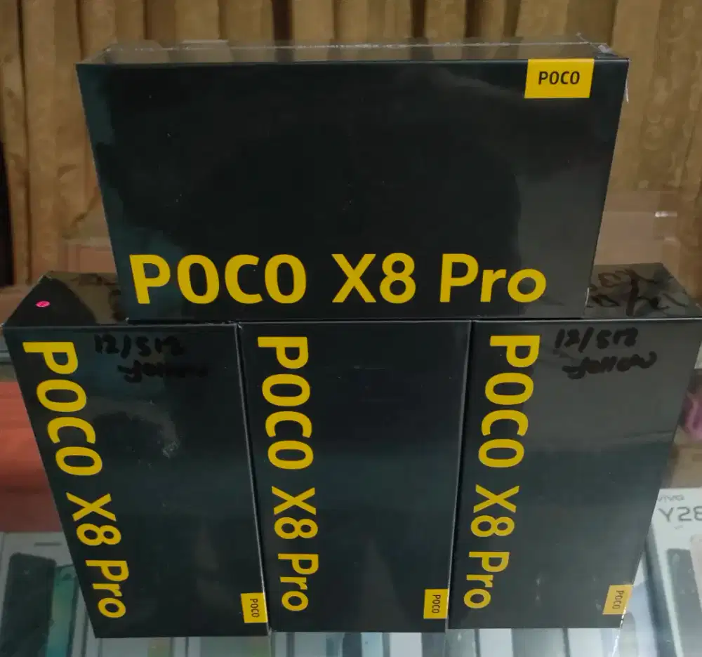 New Poco X8 Pro Ram 12/512 GB Garansi Resmi 1 Tahun