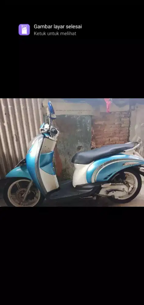 Jual motor Scoopy karbu