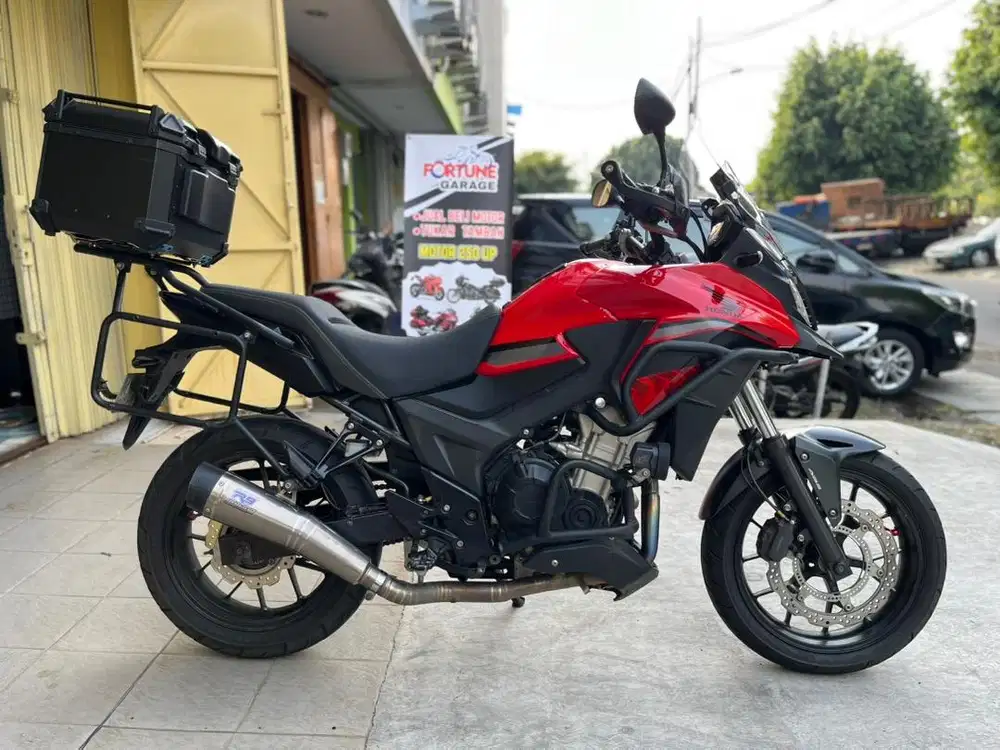 HONDA CB 500X ABS 2016 MERAH FULL PAPER HEDON MODS CB500X CB 500