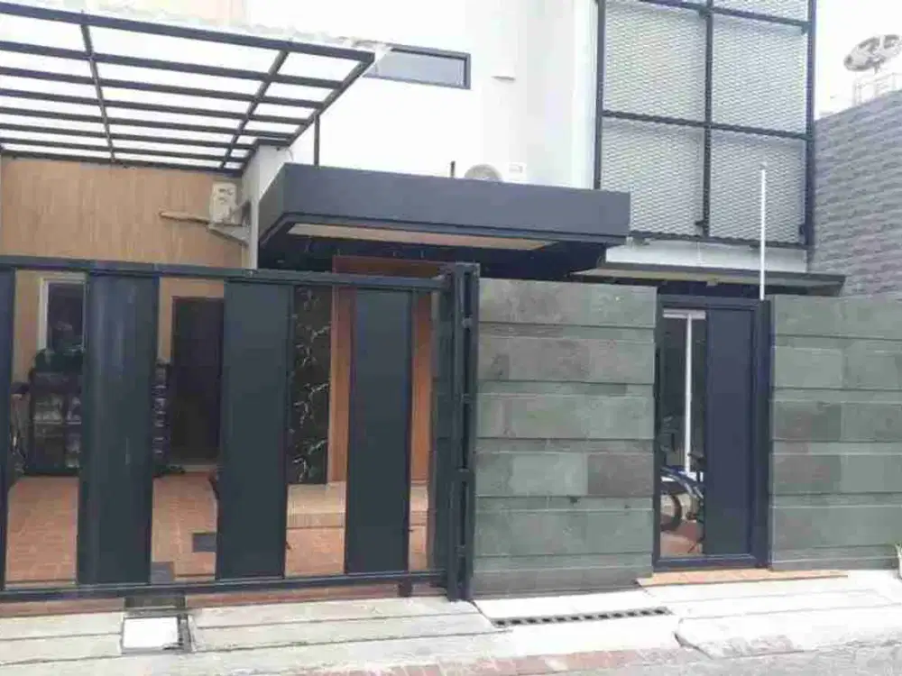 Rumah Modern Minimalis Simpang Darmo Permai Siap Huni Bonus Furnished