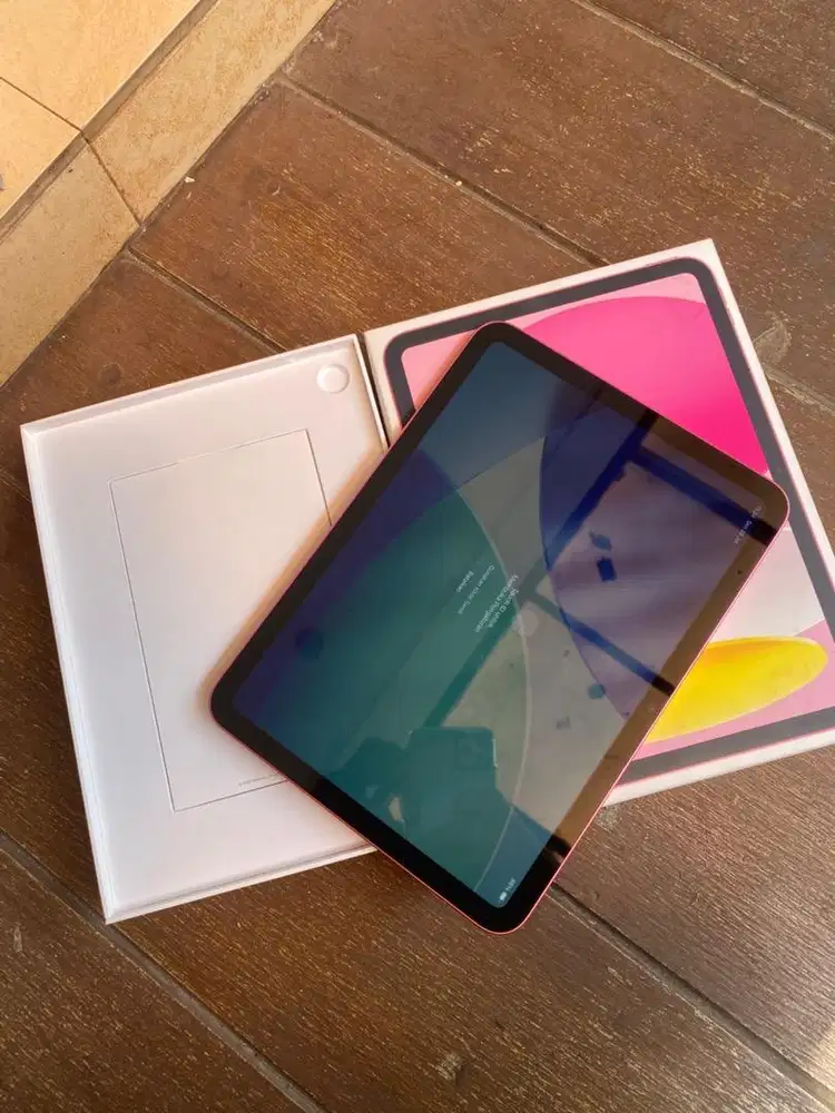 Ipad gen 11 128gb pink wifi only garansi