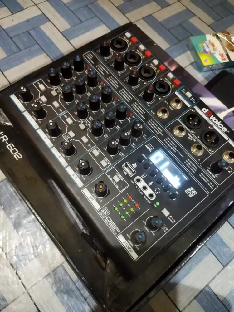 Mixer db vois r602 bs langsung buat live streming