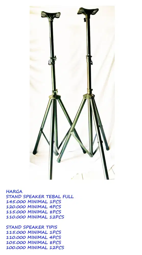 stand speaker ukuran full